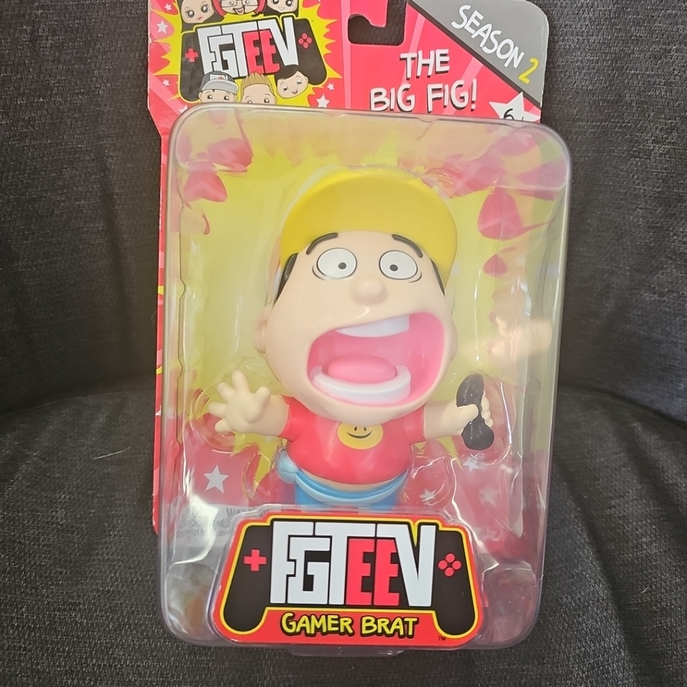 2020 NIP FGTEEV Gamer Brat Figure The Big Fig! Season 2 Bonkers Toy Co.